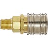 Eaton Hansen 1100 Brass 1000/400/500 Series, Industrial Interchange, Coupler Socket,