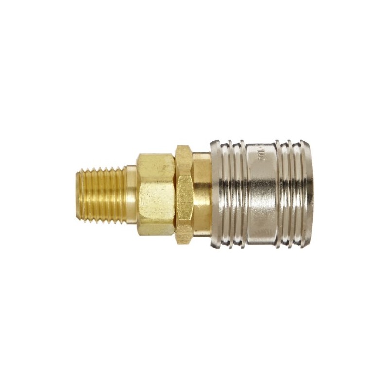 Eaton Hansen 1100 Brass 1000/400/500 Series, Industrial Interchange, Coupler Socket,