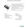 LEDmich SMD LED Strip Wireless Dimmer 2.4 GHz with Receiver