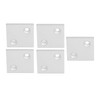 5Pcs Aluminum Profiles End Cover 8080 Double Slot Ends Caps