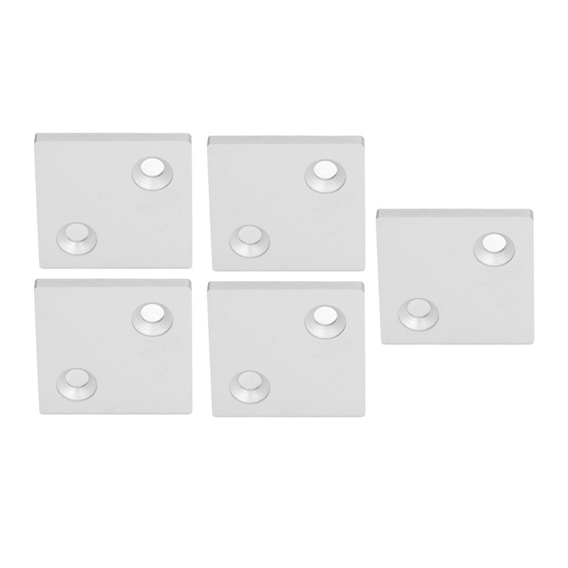 5Pcs Aluminum Profiles End Cover 8080 Double Slot Ends Caps