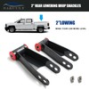 Nakuuly 2" Rear Drop Lowering Shackle Kit Compatible with 2019