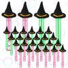 Civaner 24 Pcs Witch Bubbles Party Favors Pink and Green