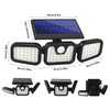 LONENESSL Solar Spotlight with Motion Sensor and 74 LEDs -