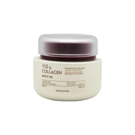 더페이스샵 석류엔콜라겐 볼륨탄력 크림 100ml The Face Shop Pomegranate & Collagen Volume Firming Cream 100ml