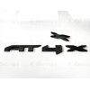 Auto Front Grill Gloss Black AT4X OVERLAY Emblem 2023+ GMC