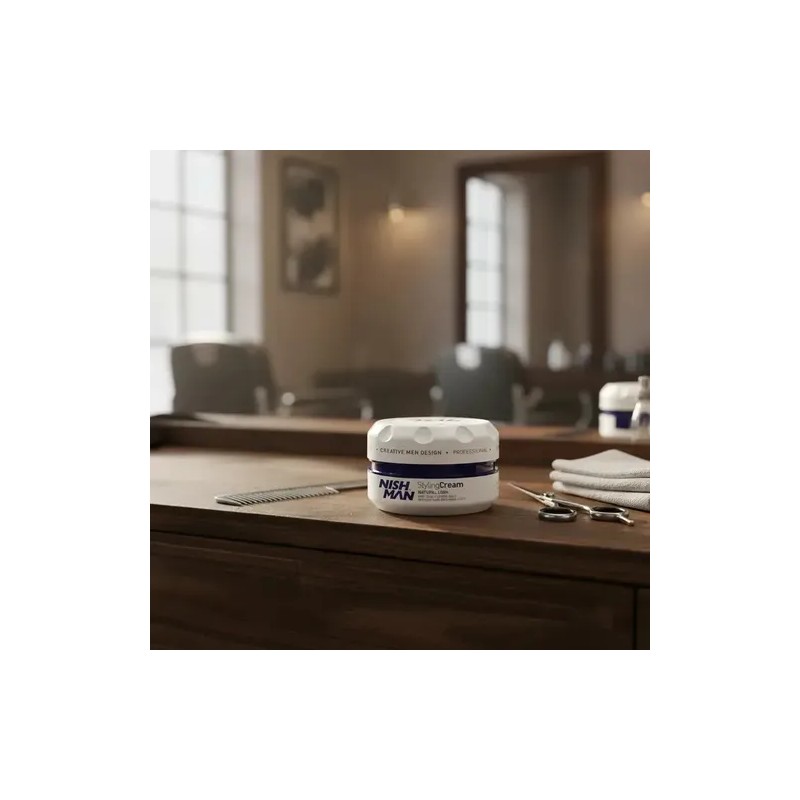 Crema Moldeadora Para Cabello Styling Cream Nishman 150 ML Look