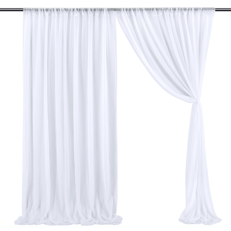 Wedding Arch Draping Fabric Background Decorative Wedding Curtain Wedding Party