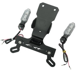 Tail Tidy Kit for CRF300L / CRF300L Rally 2021-2025, CRF250L MD47 2021-2025. Fender Eliminator Kit equipped License Plate Holder, License Plate Light, Turn Signal Lights (Clear)