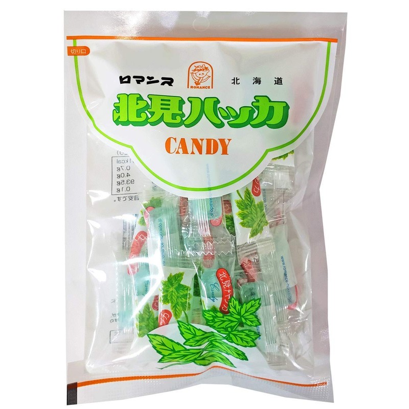 Romance Confectionery Kitami Peppermint Candy 1 Bag 3.2 oz (90