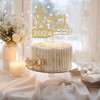 Decoración para tartas de feliz año nuevo 2023, decoraciones de
