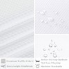 Ecoehoe 48" W x74“ L Hook Free Fabric Stall Shower