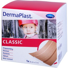 Hartmann DermaPlast Textile Elastic Plaster Quick Hypoallergenic Roll 5 m x 8 cm
