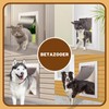 PAC11-11039 Dog Door Replacement Flap | Heavy-Duty PVC Material |