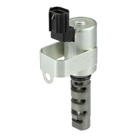 VekAuto Variable Valve Timing Solenoid Compatible for Subaru Baja Turbo 2.5L H4 - Gas 2004-2006, Durable Metal Silver Tone Control VVT Solenoid Valve