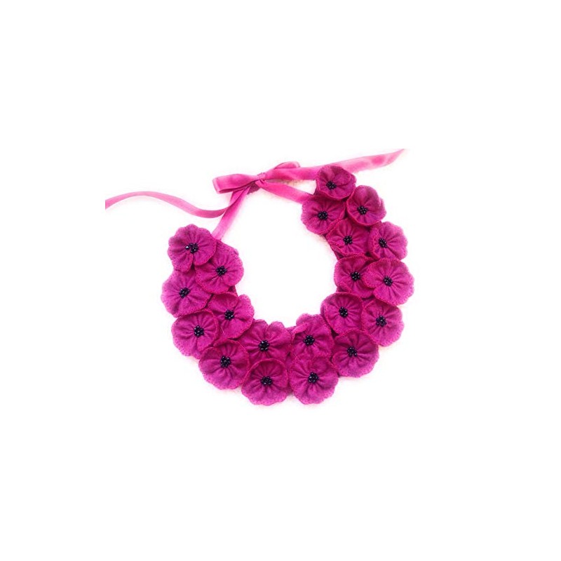 Collar para perro estilo lei modelo gerberas