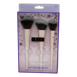 CALA - "Sugar rush" brochas para maquillaje de cara y ojos (3 piezas)