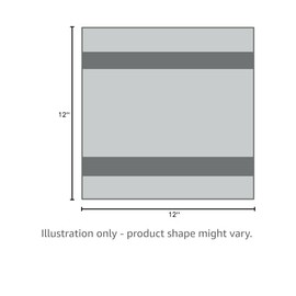 R&R Value R&R Value A61210 Wash Cloth 1.00 lb, 100% Cotton, 12" x 12", White, Pack of 12