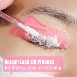 Lomansa Korean Flat Lash Lift Pads Lash Lift Shields For NO.1 Perm Soften Glue-Free Eyelash Lifting Results
