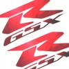 RROTARY Red Motorcycle Reflection Sticker Body Fairing Decal Compatible With