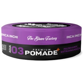 the shave factory Premium Pomade 150ml 03 Fauxhawk Extravaganza with Inca Inchi Extra Hold & Shine