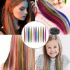Pack of 153 Colourful Hair Strands Children's Set, 13 Colours