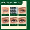 Extensiones De Pestañas 8-16mm 280pcs Naturales Mixtas Jst®