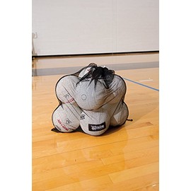 Tandem Sport Mesh Ball Bag - Carries 12 Volleyballs, Great for All Sports and Swim Activities