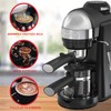 Brentwood GA-135BK Espresso and Cappuccino Maker, 4 Servings, Black