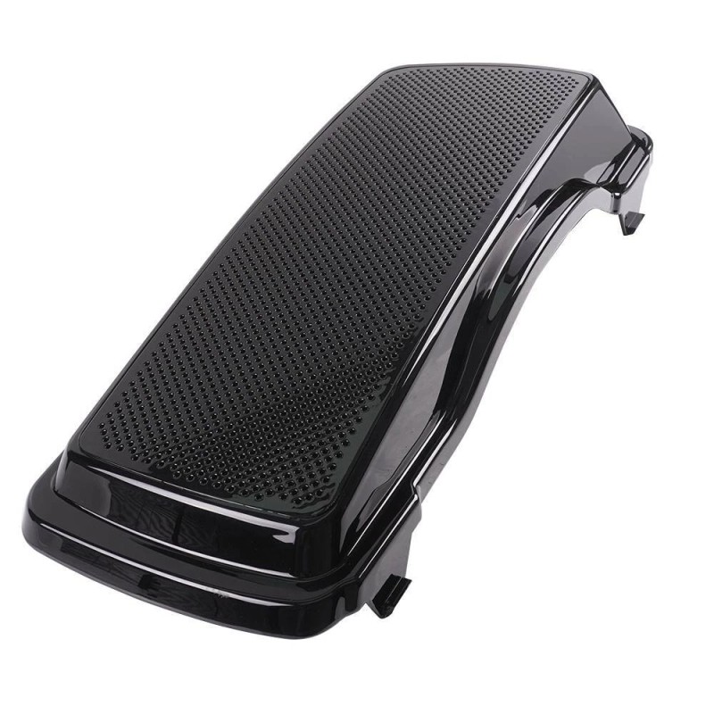 ZXMT Vivid Black Saddlebag Triple 6.5" Speaker Lid For Harley