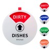 Kichwit Dishwasher Magnet Clean Dirty Sign Indicator with Running and
