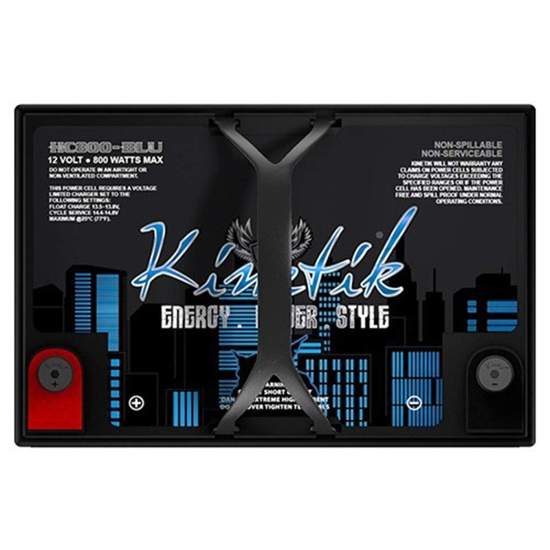 Kinetik HC800-BLU 12V 800 Watt Audio Battery for MB Quart