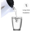 Portable Electric Travel Kettle, 12V Car Water Heater, 1000ml Capacity,