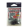KATSUICHI DS-5 Decoy Sinker, Bullet Type, 0.2 oz (5 g)