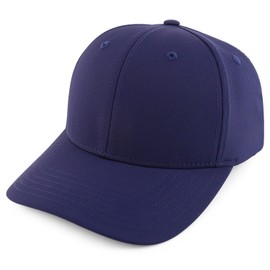 Trendy Apparel Shop - Gorra ajustable de gran tamaño, tamaño XXL, con estructura de aire curvada, marino, XX-Large