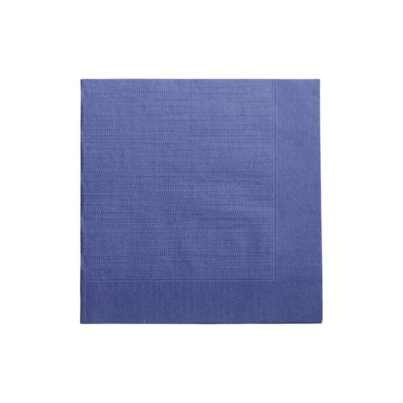 Duni napkin no. 154672, tissue, dark blue, 4-ply, 1/4-fold, 40