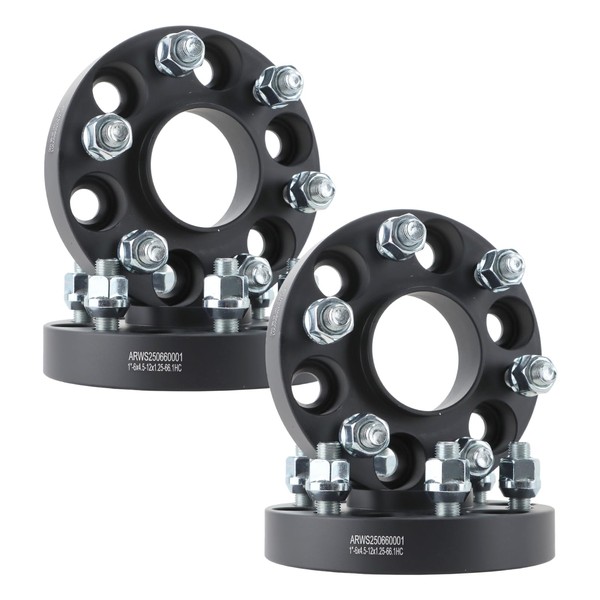 Readair Wheel Adapters 6x4.5 Wheel Spacer,1" Hub Centric Wheel Spacers