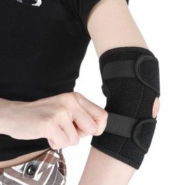 WY LIGHTING LEVEL Elbow Compression Sleeve with Removable Strap for Men & Women, Elbow Support Brace Ulnar Nerve Entrapment Splint Tendonitis Support Strap for Golfer Epicondylitis Weightlifting