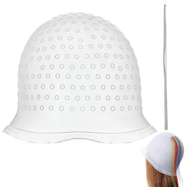 XURJUMI Thoquene Highlight Hood with Needle and Holes, Reusable Highlights Cap, Highlight Set