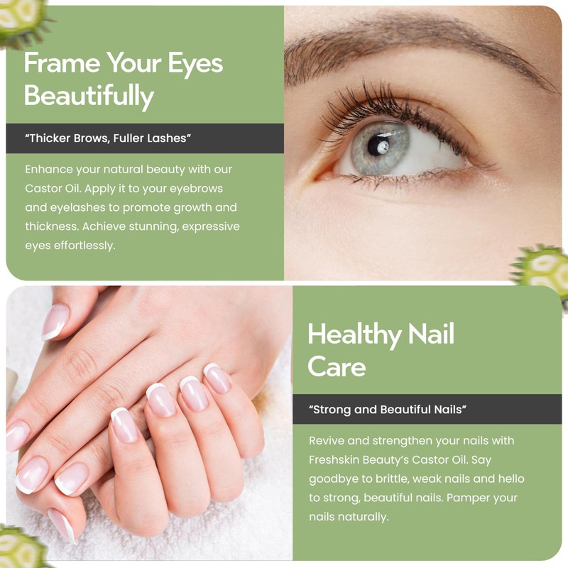 Freshskin Beauty LTD | 100ml Castor Oil 100% Pure Cold