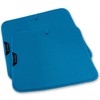 ELEXACLEAN Dish Drying Mat (Pack of 2, Turquoise/Green-Blue, 44 x