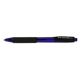 Pentel BK450RDC-C Kachiri Retractable Ballpoint Pen - Dark Blue (Pack of 12)