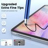 Stylus Pens for Touchscreens,MEKO 10 Pack Thin Rubber Tip Stylus