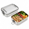Stainless Steel Bento Box 29oz (850ml) - 2 Pack Leak