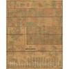 Historic 1875 Wall Map - Topographic map of Montcalm Co,