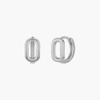 Gold&Deer 14K Goldfield Simple O-Ring Line One-Touch Earrings Yellow Gold