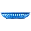 TableCraft DS30121 Classic Oval Food Basket Blue 24x15x5cm | American