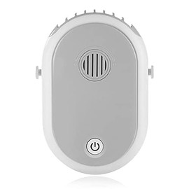 Portable Hanging Neck Fan Rechargeable Necklace Fan with Adjustable Lanyard 3 Speed Wearable Mini USB Personal Fan for Eyelash Women Kids Girls Men Outdoor Travel Camping Park (white)