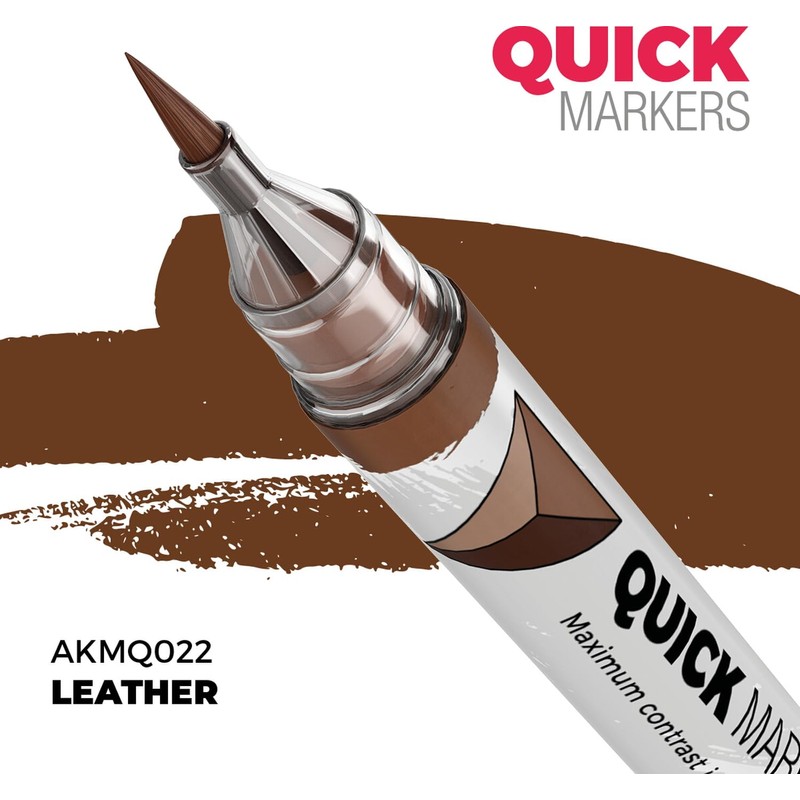 AK Interactive AKMQ103 Quick Marker Human 5 Color Set Model