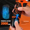 255-Piece Tool Set - Tool Kit with 12V Cordless Drill